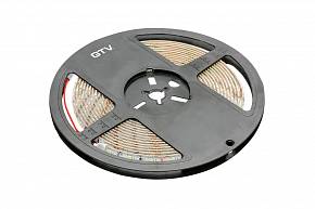 Светодиодная лента GTV 2835, 120 д/м, 10W, 12V, IP20, нейтральный белый, FLASH, 5мм, открытая — купить оптом и в розницу в интернет магазине GTV-Meridian.