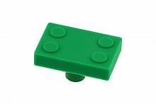 Ручка мебельная UM-BLOCK прямоугольник, зеленый — купить оптом и в розницу в интернет магазине GTV-Meridian.