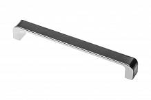 Ручка MONA L-256мм, хром-черная — купить оптом и в розницу в интернет магазине GTV-Meridian.